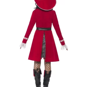 Deluxe Authentic Lady Captain Ladies Fancy Dress Costume - Image 3