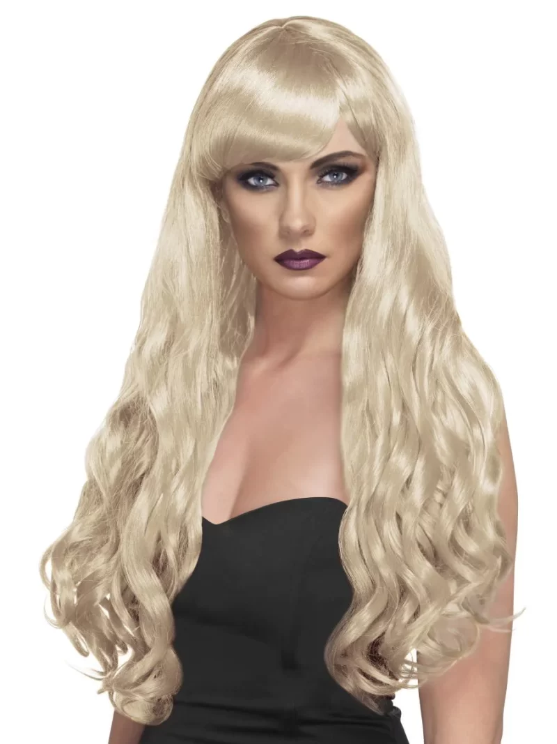 Desire Long Curly Wig Blonde
