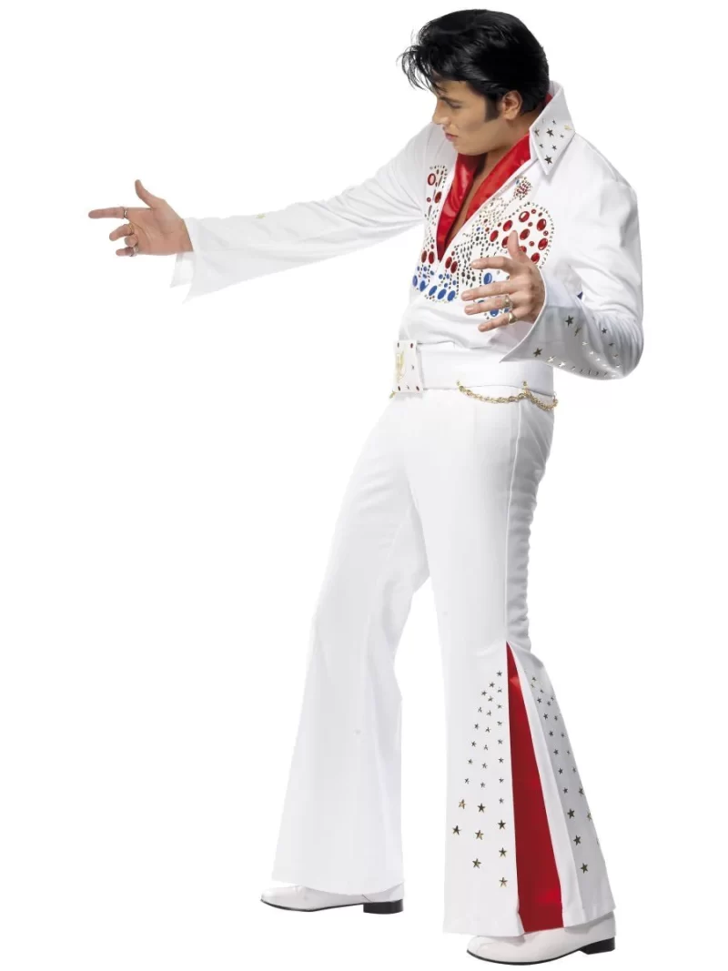 Elvis Presley American Eagle Mens Fancy Dress Costume - Image 2