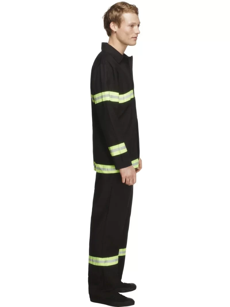 Fever Collection Fireman Mens Fancy Dress Costume - Image 2