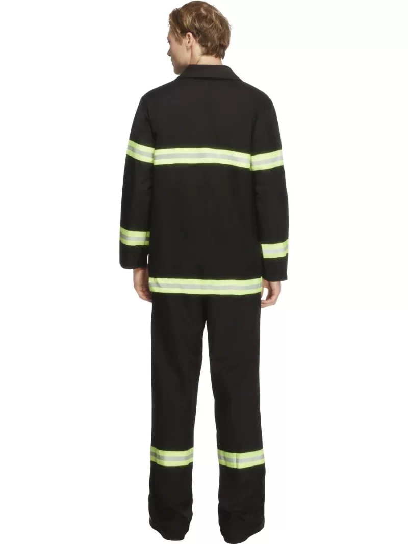 Fever Collection Fireman Mens Fancy Dress Costume - Image 3