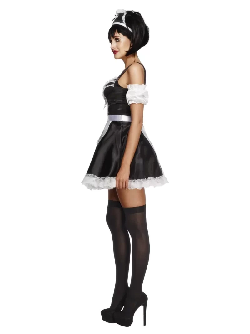 Fever Collection Flirty French Maid Ladies Fancy Dress Costume - Image 2