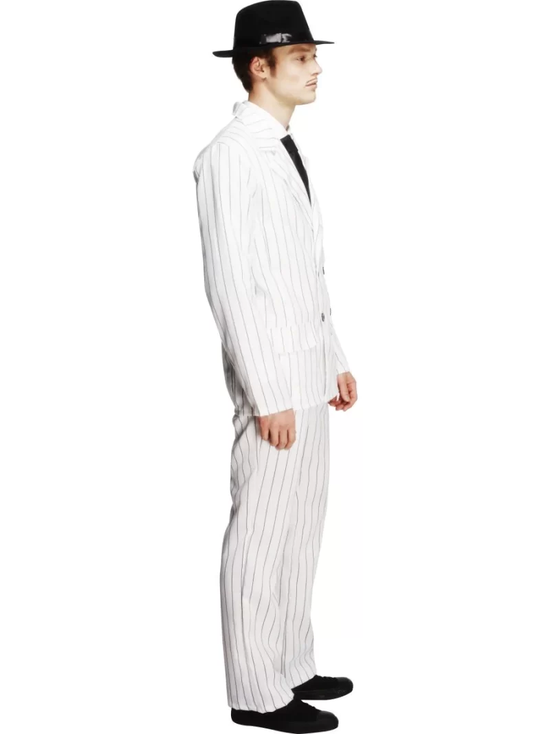Fever Collection Gangster Mens Fancy Dress Costume - Image 2