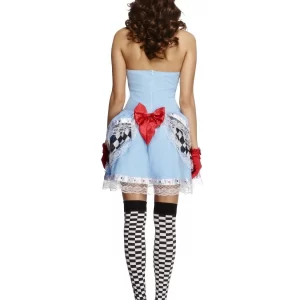 Fever Collection Miss Wonderland (Alice) Ladies Fancy Dress Costume - Image 3