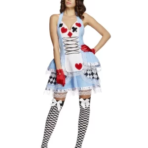 Fever Collection Miss Wonderland (Alice) Ladies Fancy Dress Costume