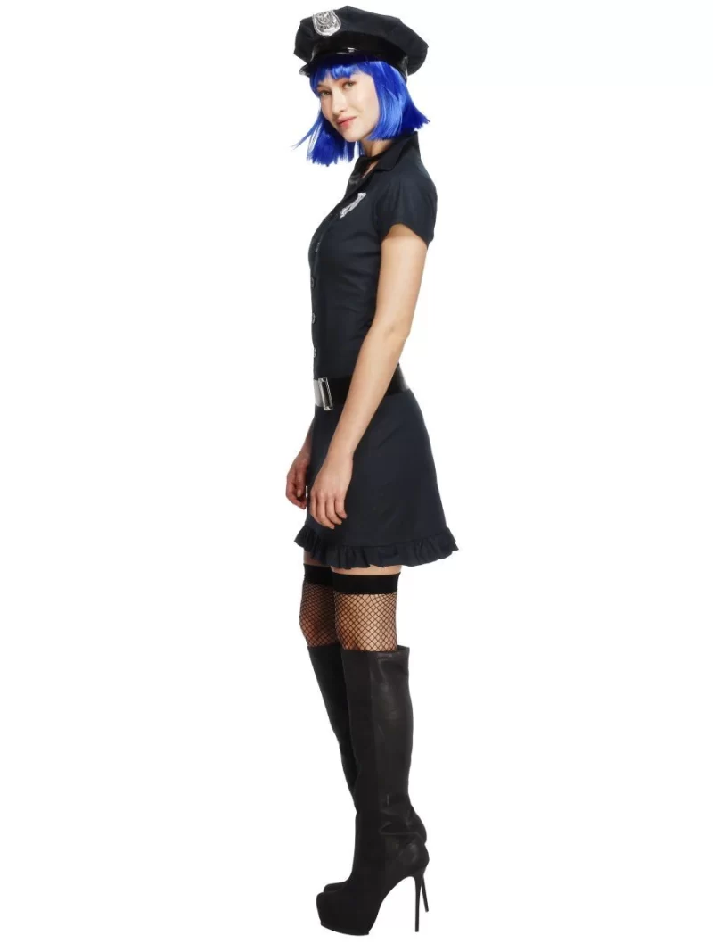 Fever Collection Naughty Cop Ladies Fancy Dress Costume - Image 2