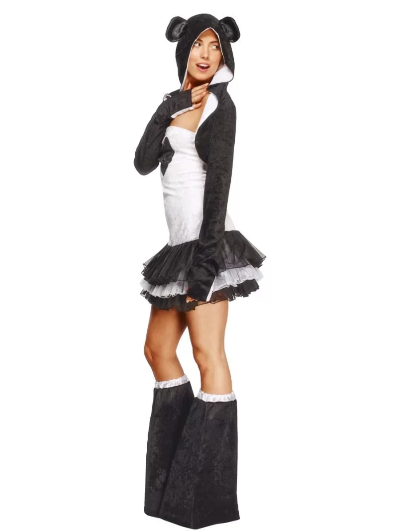 Fever Collection Panda Ladies Fancy Dress Costume - Image 2