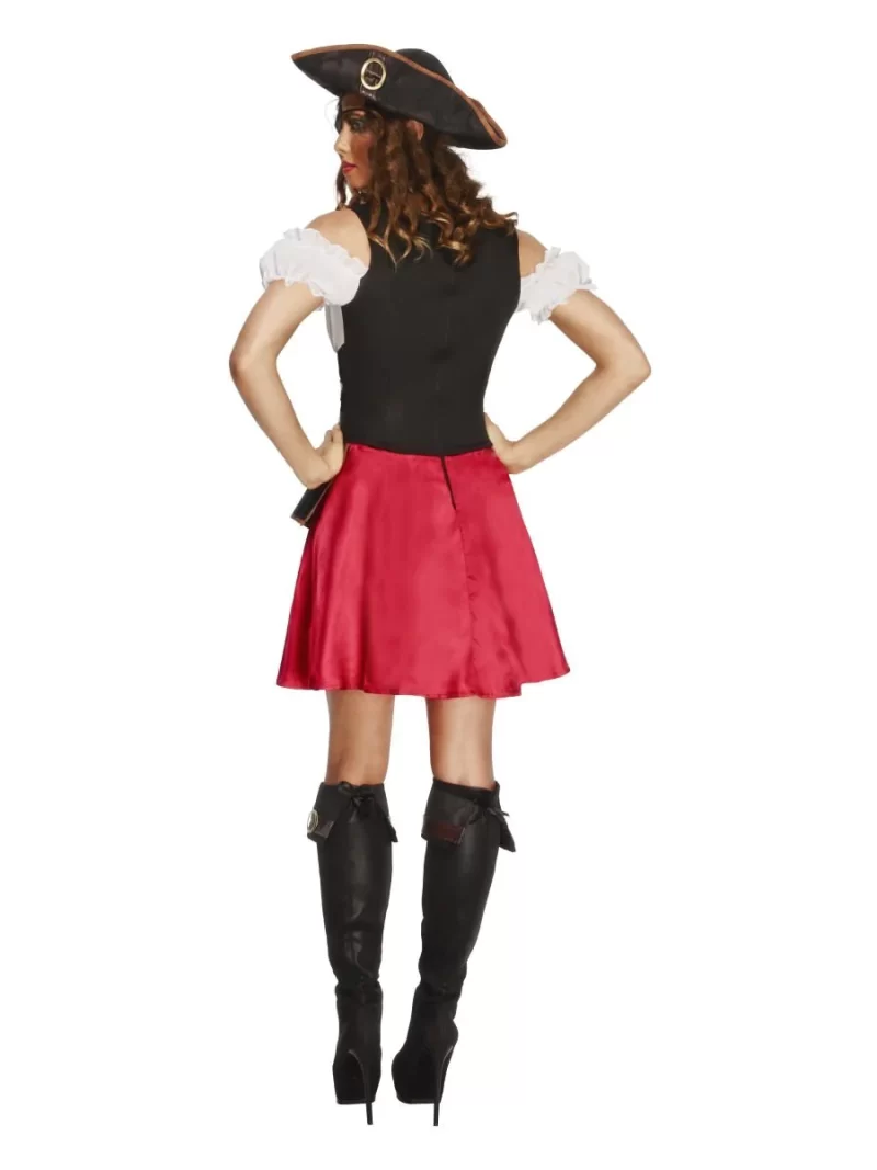 Fever Collection Pirate Wench Ladies Fancy Dress Costume - Image 3