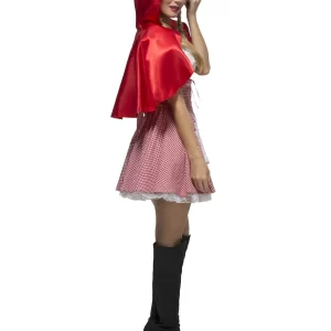 Fever Collection Red Riding Hood Ladies Fancy Dress Costume - Image 2