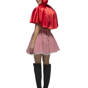 Fever Collection Red Riding Hood Ladies Fancy Dress Costume - Image 3