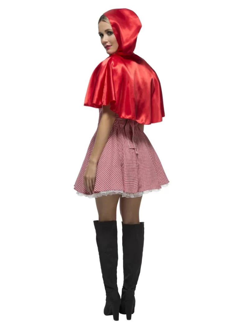 Fever Collection Red Riding Hood Ladies Fancy Dress Costume - Image 3