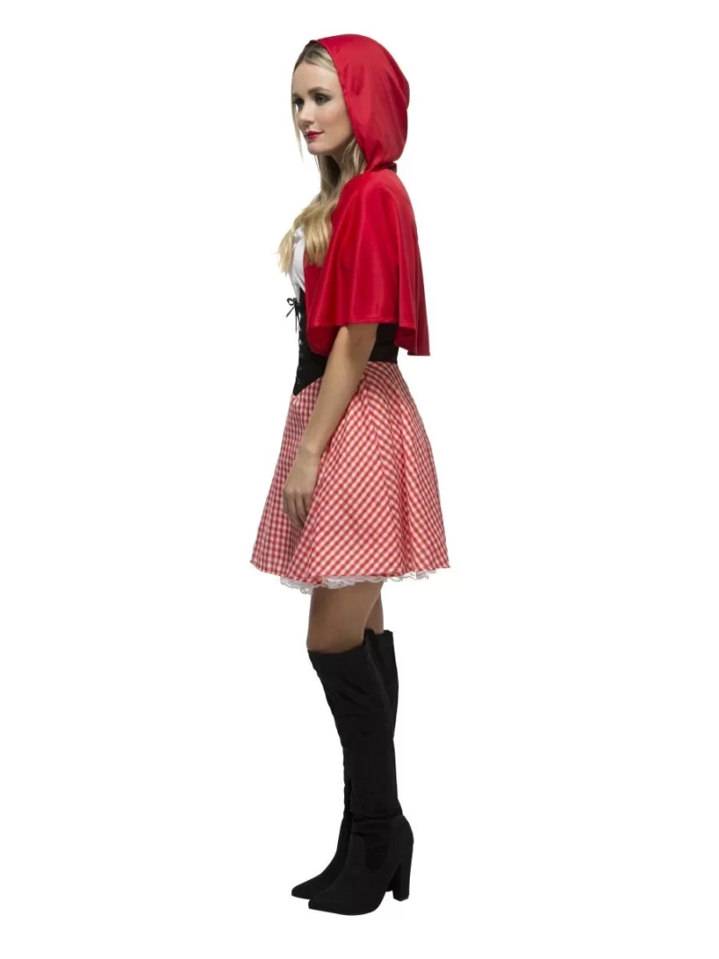 Fever Collection Red Riding Hood Ladies Fancy Dress Costume - Image 2