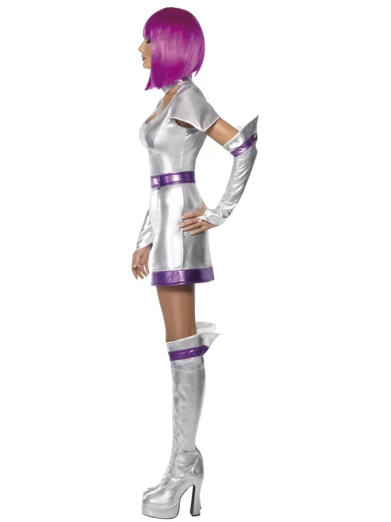 Fever Collection Space Cadet Ladies Fancy Dress Costume - Image 3