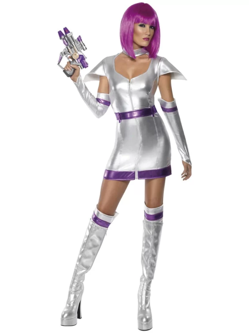 Fever Collection Space Cadet Ladies Fancy Dress Costume - Image 2