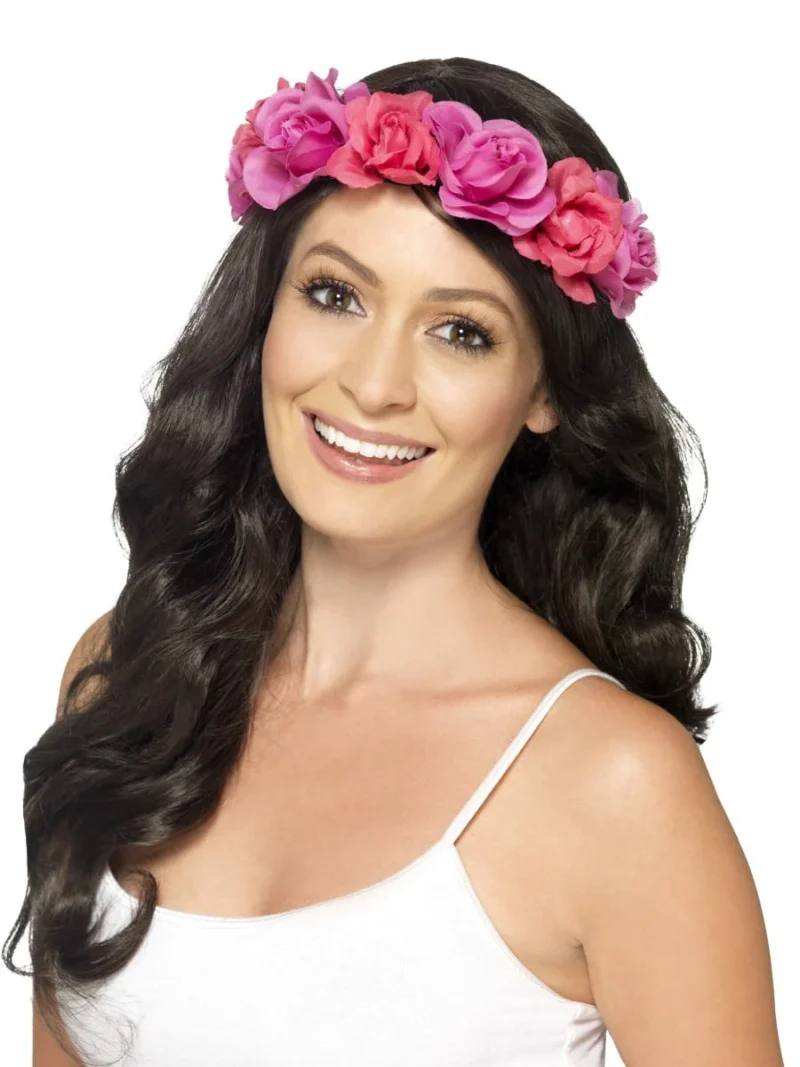 Floral Headband Pink