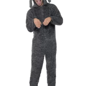 Fluffy Dog (ONESIE) Unisex Animal Fancy Dress Costume