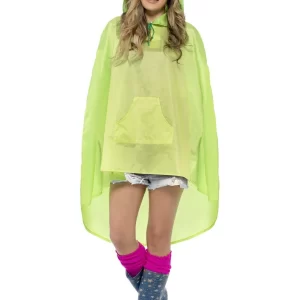Frog Festival Party Poncho Ladies Fancy Dress Costume - Image 2