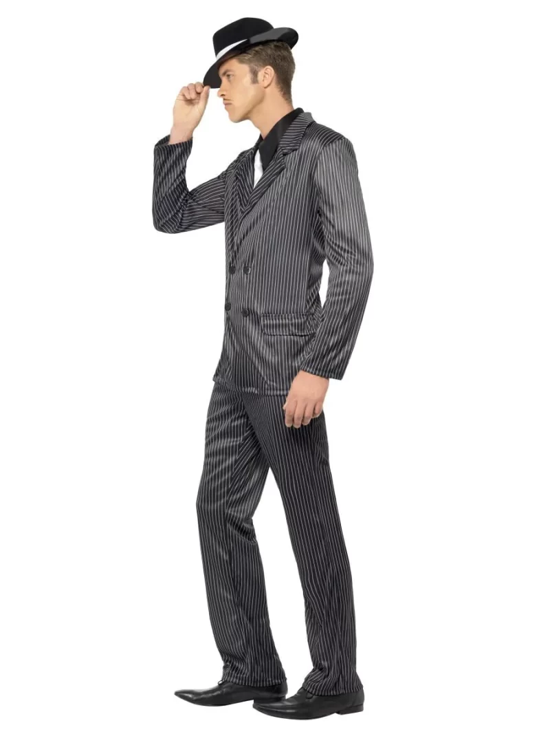 1920's Gangster Suit Mens Fancy Dress Costume - Image 2