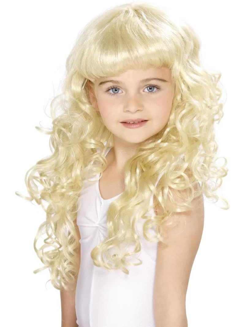Blonde Princess Childrens Wig