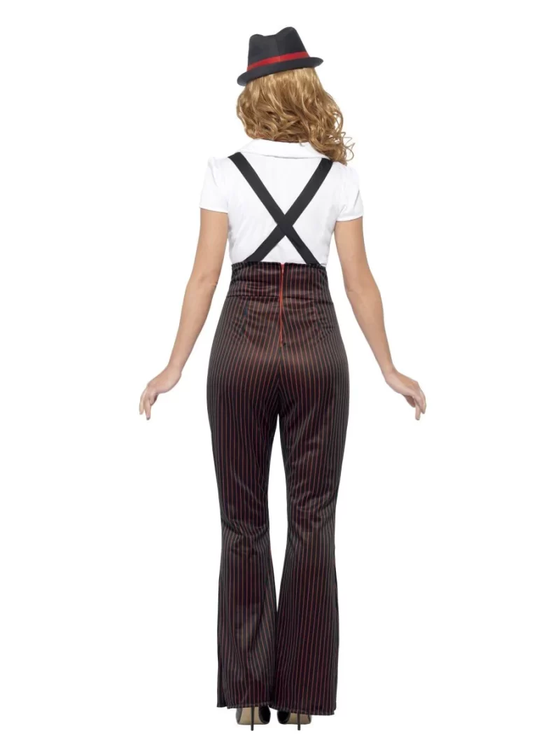 20s Glam Gangster Ladies Fancy Dress Costume - Image 3