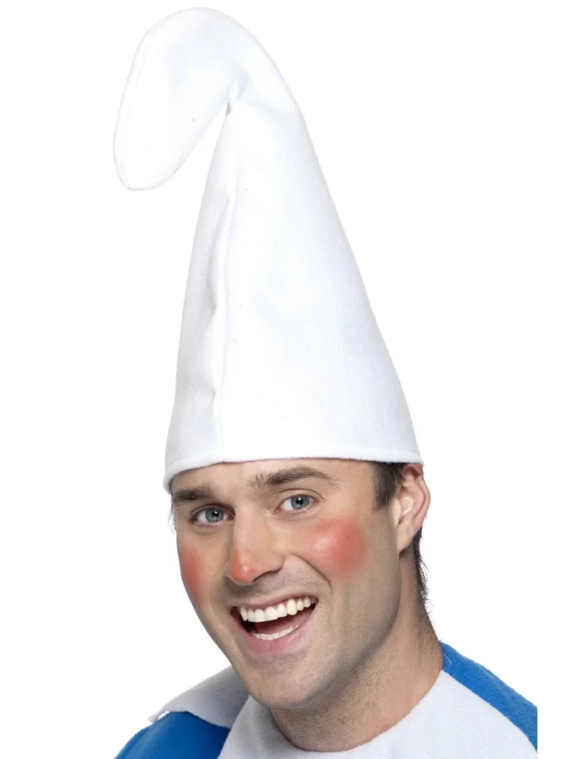Gnome Hat White