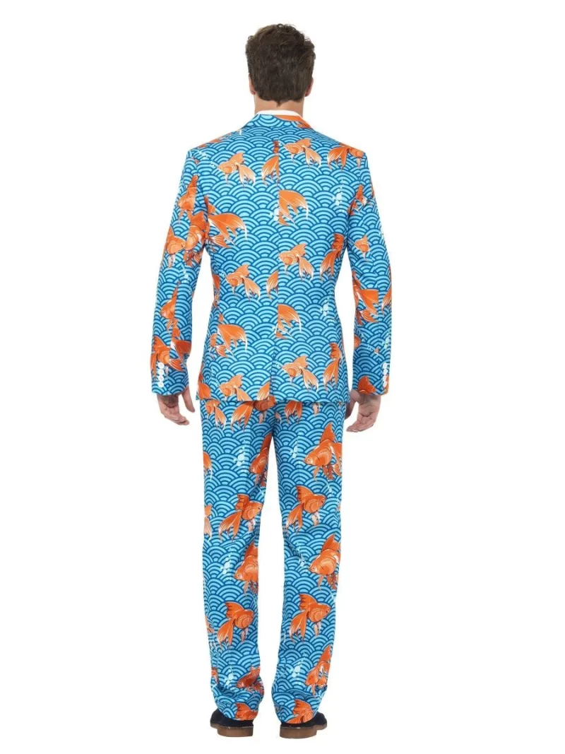 Goldfish Standout Suit Men's Fancy Dress Costume - Image 3