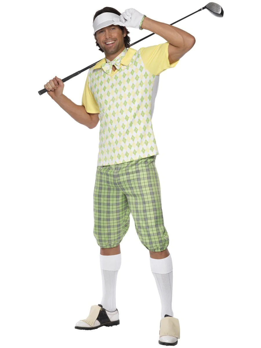 Gone Golfing/Golf Mens Fancy Dress Costume