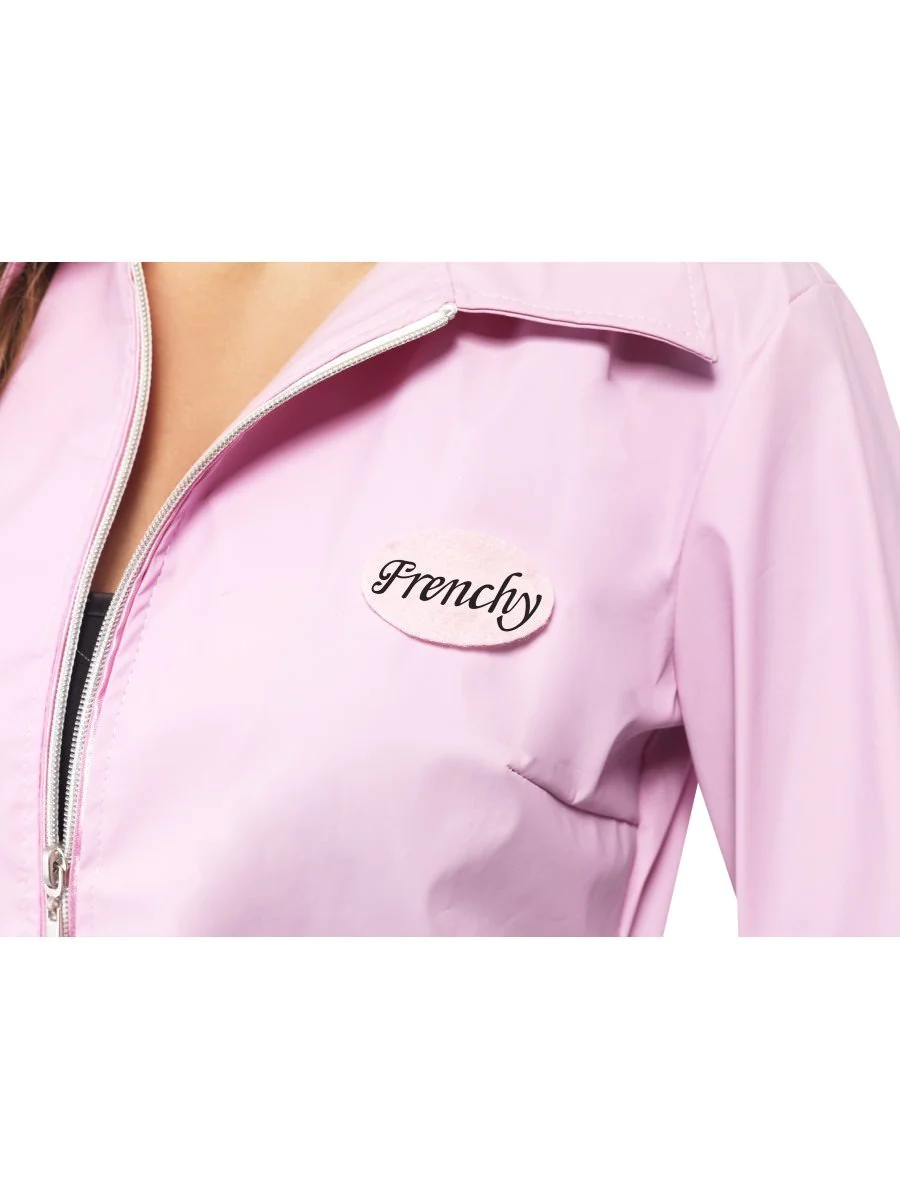 Grease Deluxe Pink Lady Jacket Ladies Fancy Dress Costume