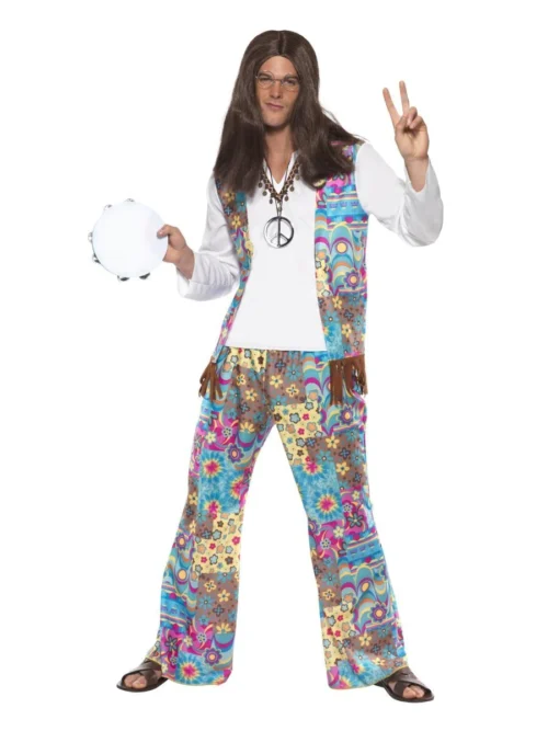 Mens Feelin Groovy Themed Fancy Dress Costumes, Outfits & Accessories ...