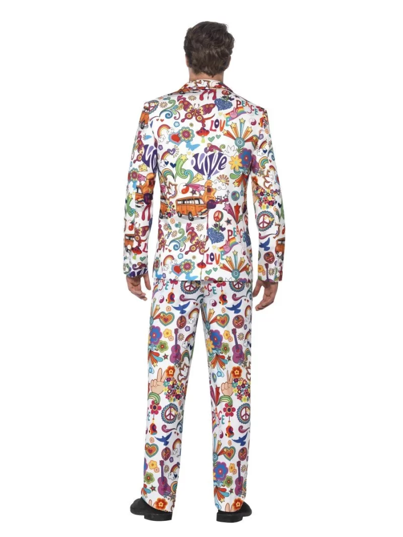 Groovy Standout Suit Men's Fancy Dress Costume - Image 3