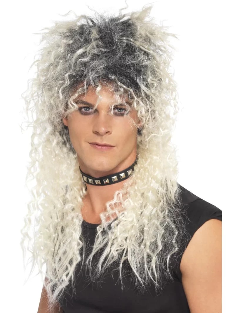 Hard Rocker Two Tone Blonde Wig