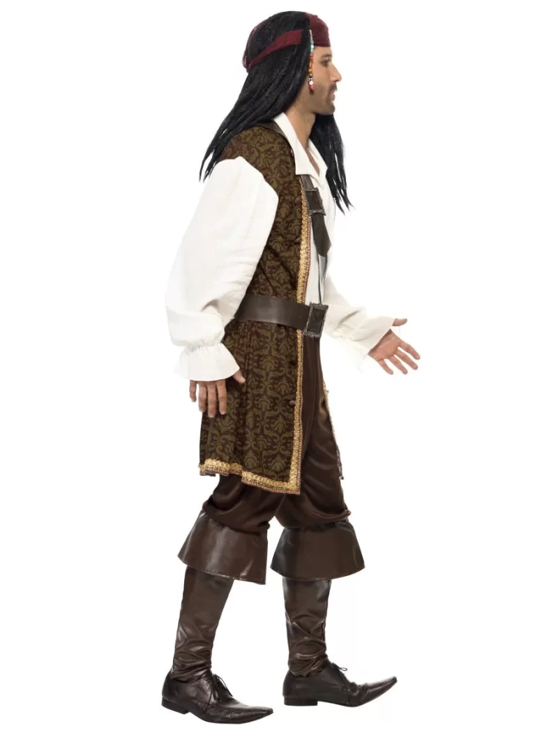 High Seas Pirate Men's Fancy Dress Costume - Image 2