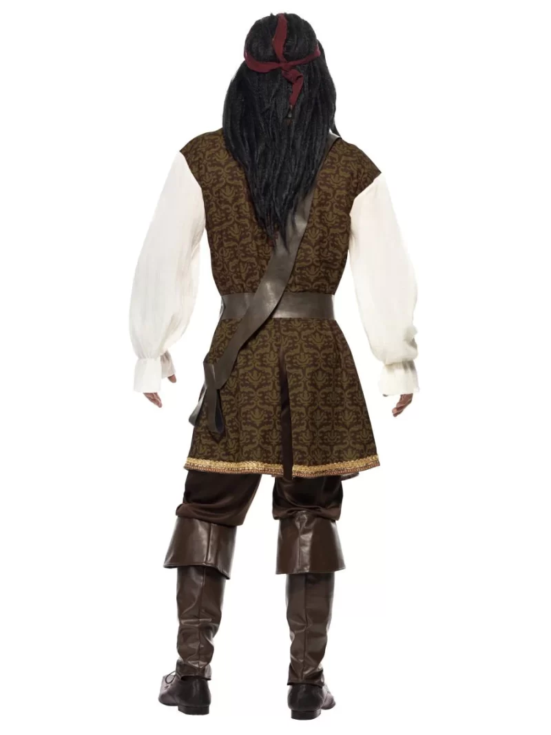 High Seas Pirate Men's Fancy Dress Costume - Image 3