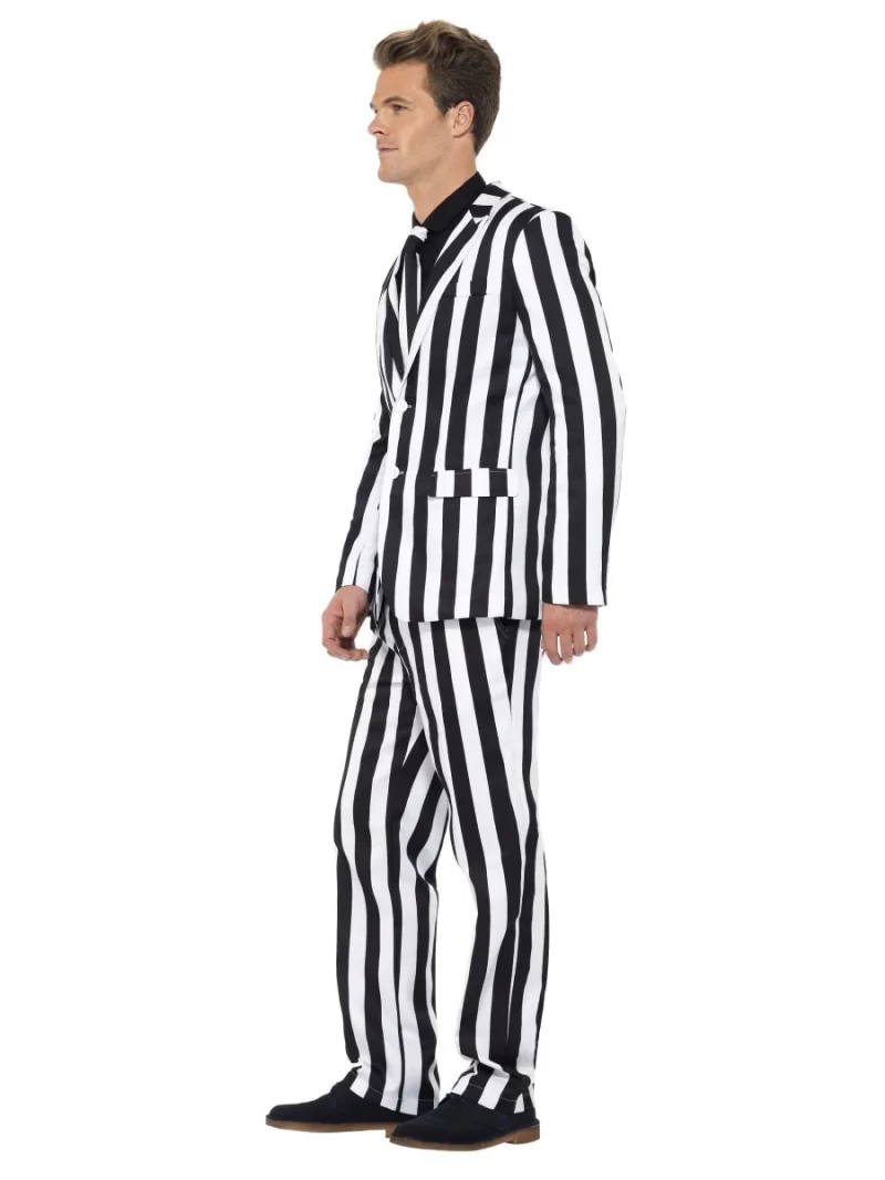 Humbug (Beetlejuice) Standout Suit Men's  Fancy Dress Costume - Image 2