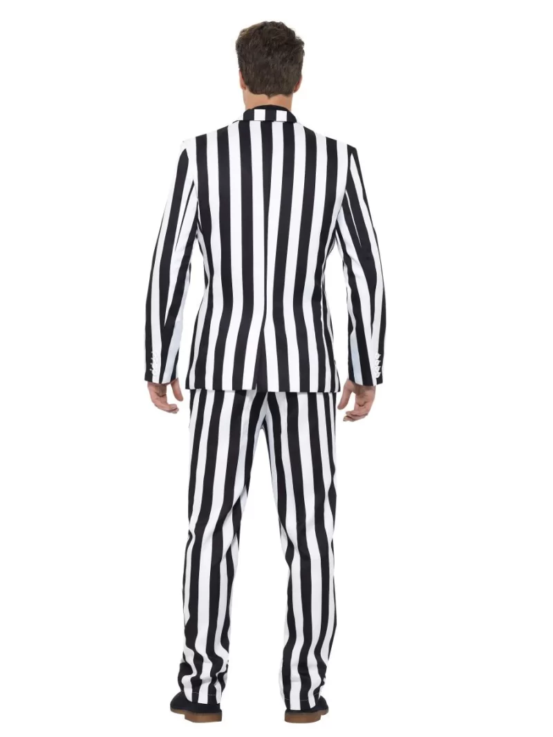 Humbug (Beetlejuice) Standout Suit Men's  Fancy Dress Costume - Image 3