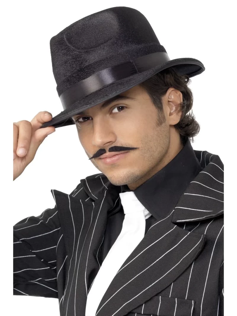 Black Indestructible Fedora Hat