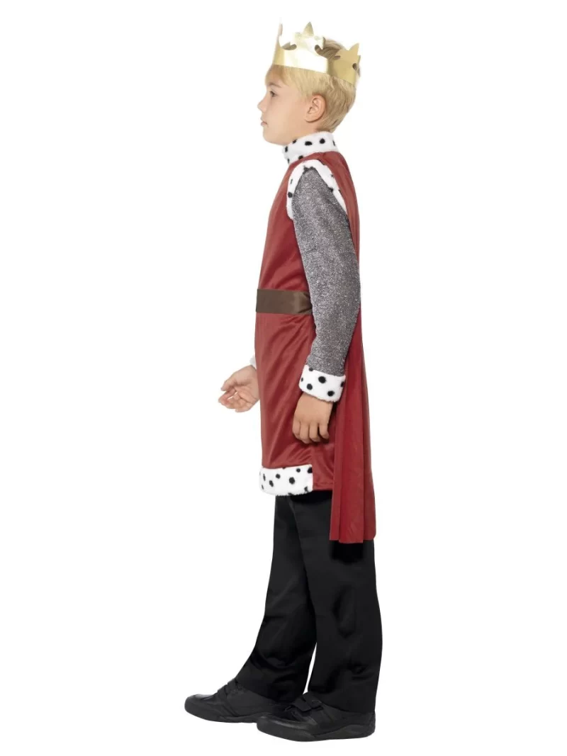 King Arthur Medieval Tunic Children's Fancy Dress Costume - Image 2