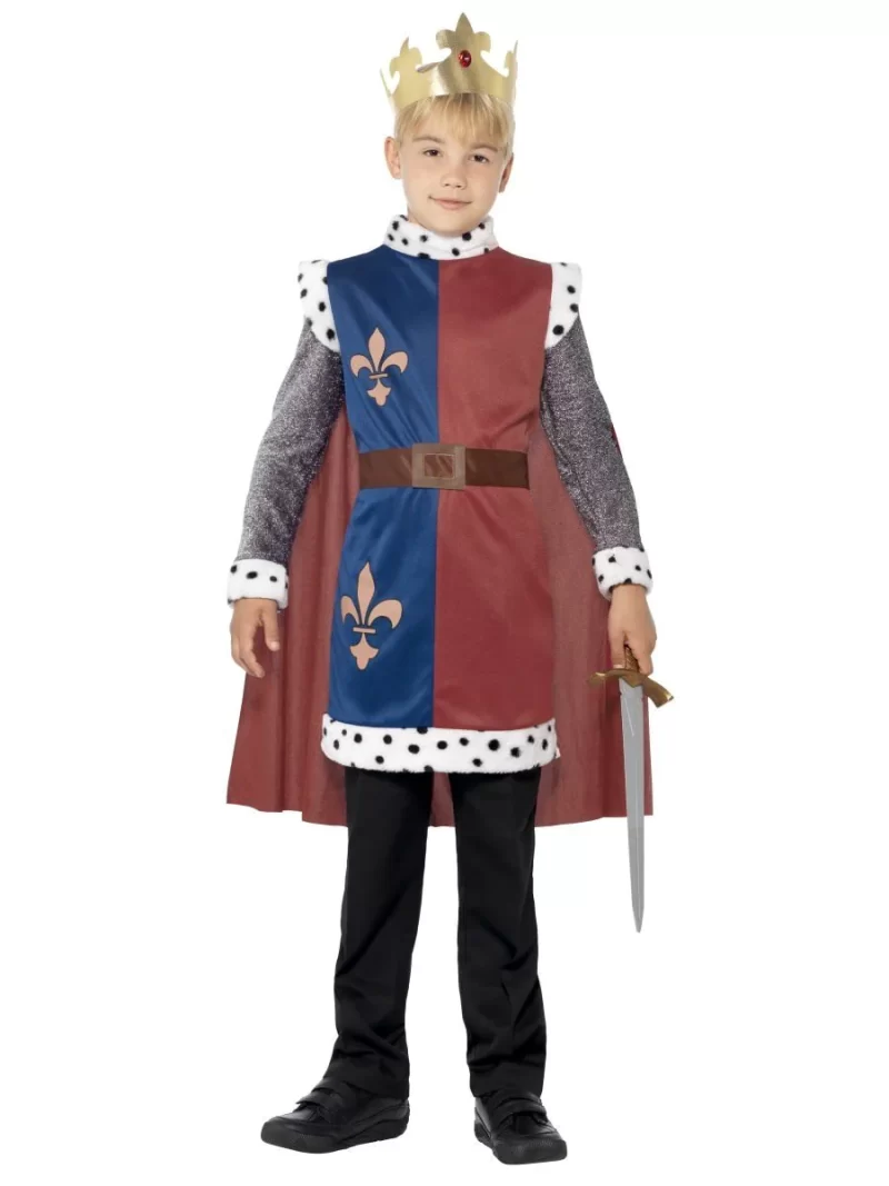 King Arthur Medieval Tunic Children's Fancy Dress Costume