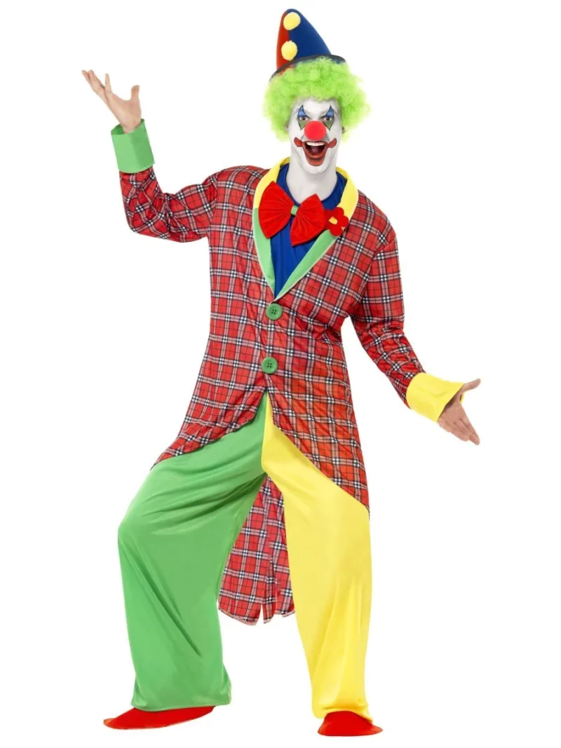 La Circus Deluxe Clown Men's Fancy Dress Costume