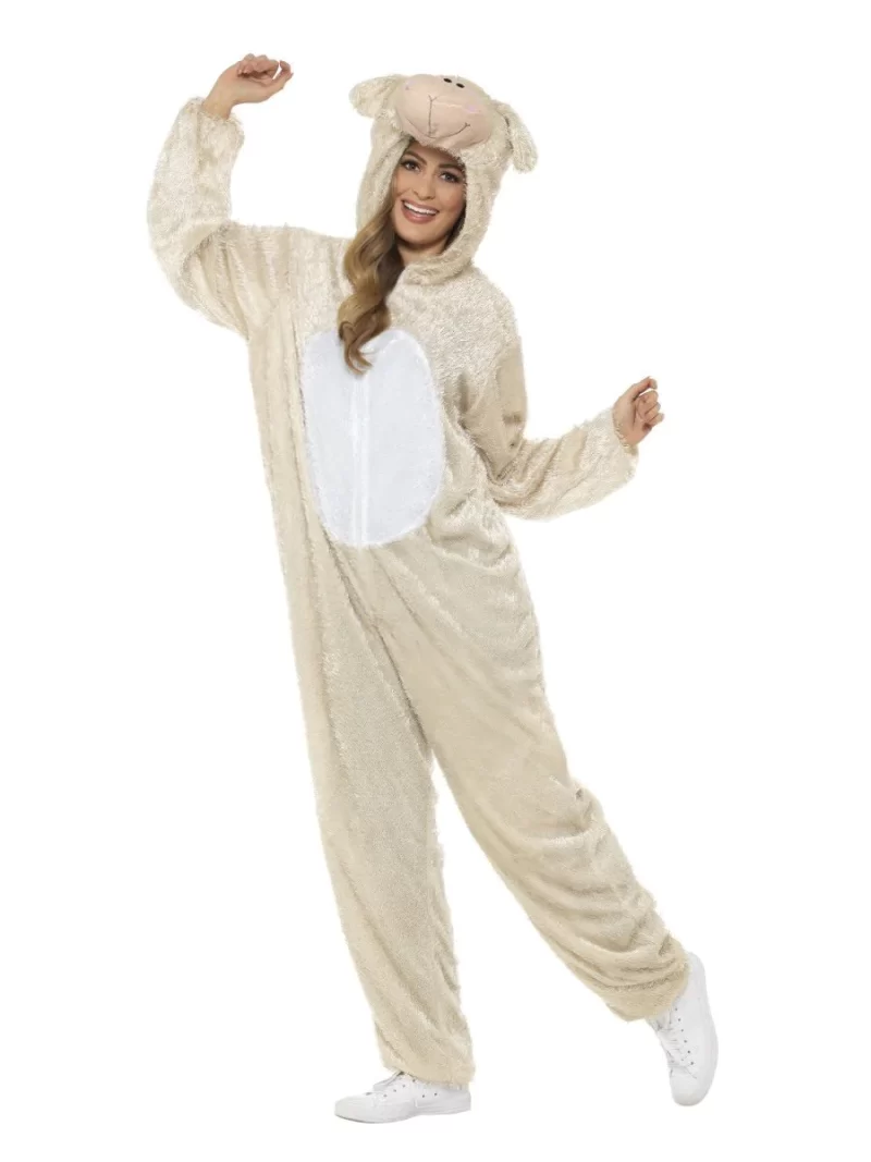 Lamb Unisex Adult Fancy Dress Costume - Image 2