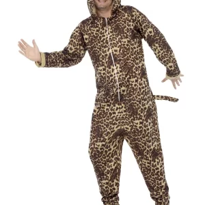 Leopard Onesie Unisex Adult Fancy Dress Costume - Image 2