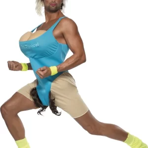 Let's get Physical Work Out Adult Fancy Dress Costume - Image 2