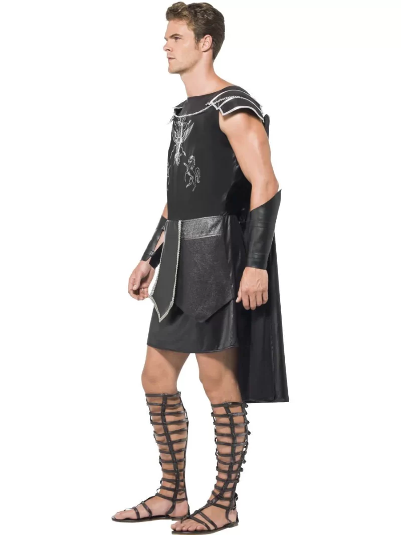 Fever Dark Gladiator Men's Fancy Dress Costume - Image 2