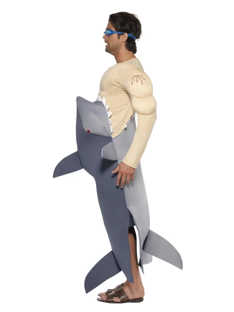 Man Eating Shark Novelty Fancy Dress Costume - Image 2
