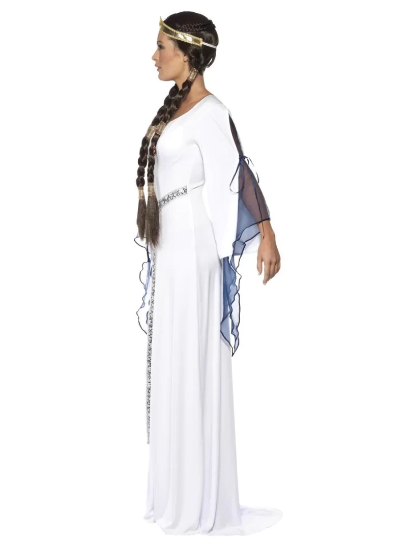 Tales of Old England Medieval Maid Ladies Fancy Dress Costume - Image 2