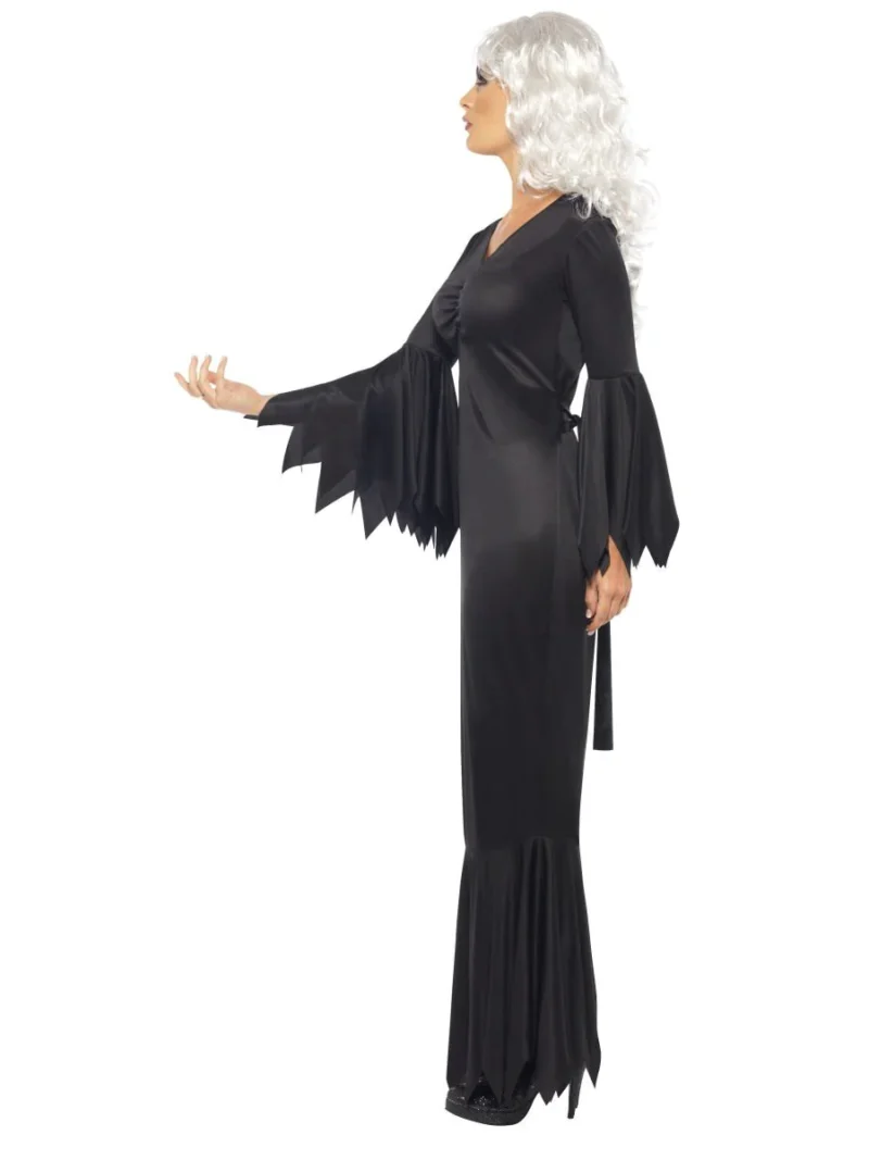Midnight Vamp Ladies Halloween Fancy Dress Costume - Image 2