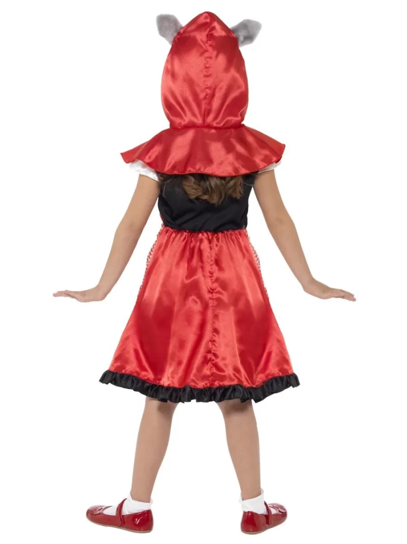 Miss Hood (Red Riding Hood) Children's Fancy Dress Costume - Image 4