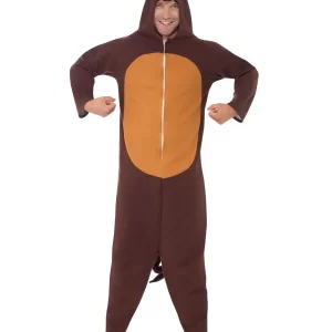 Monkey (ONESIE) Unisex Animal Fancy Dress Costume - Image 2