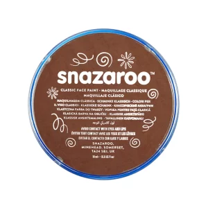 Snazaroo Water Based Facepaint Light Brown 18ml