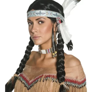 Native American Western Indian Wig